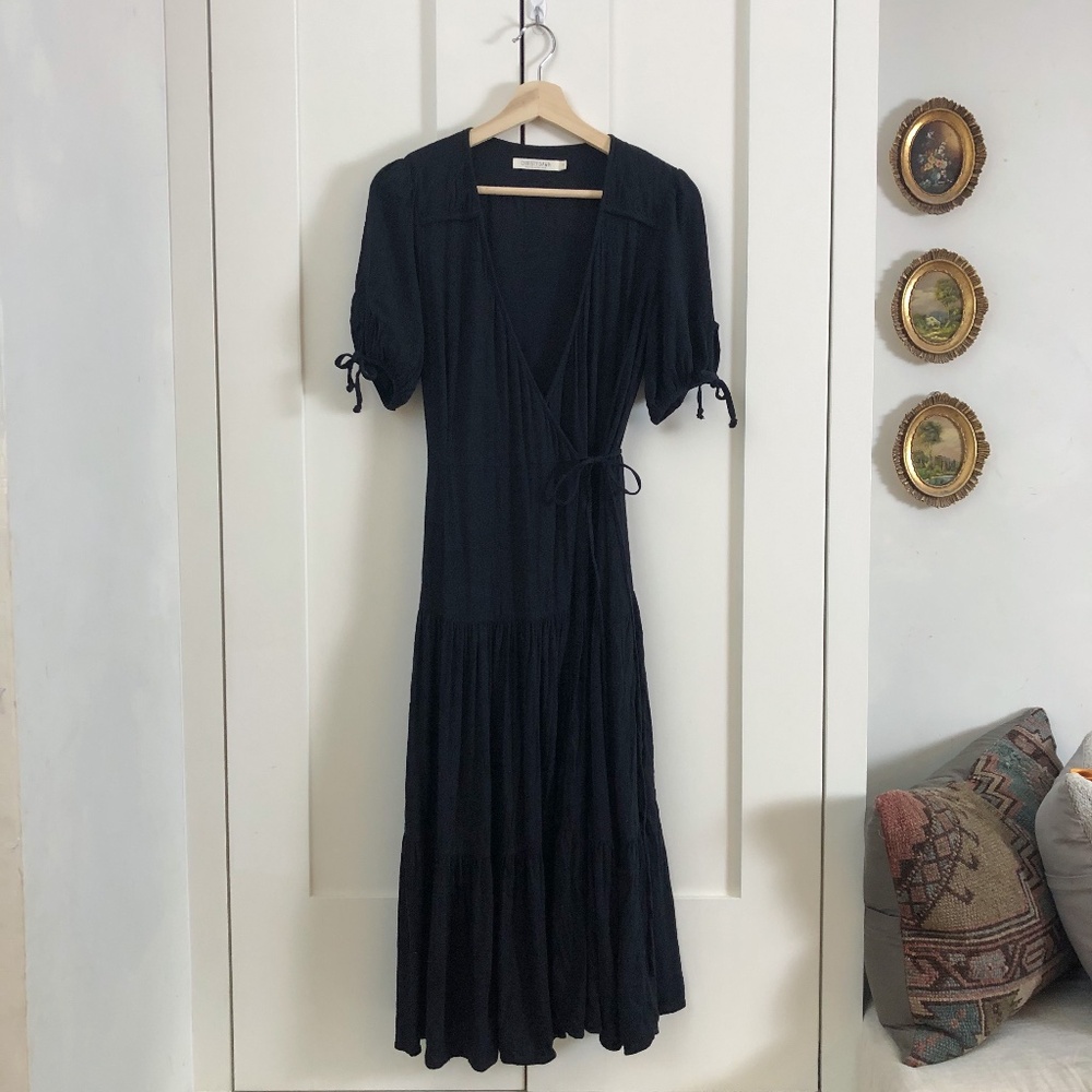 Black Christy Dawn Augusta dress size small